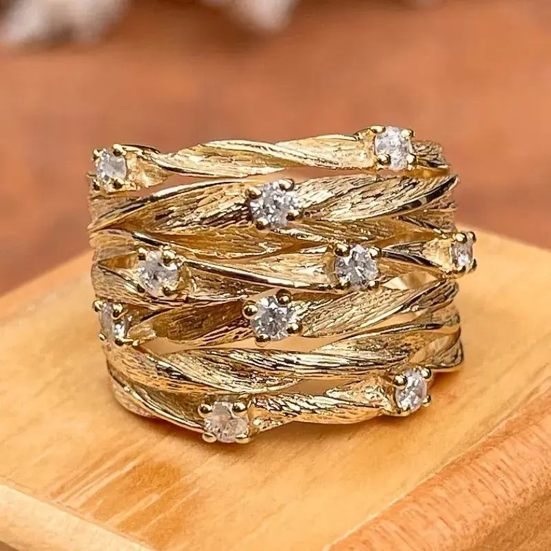 Vintage 24k Gold Ring
